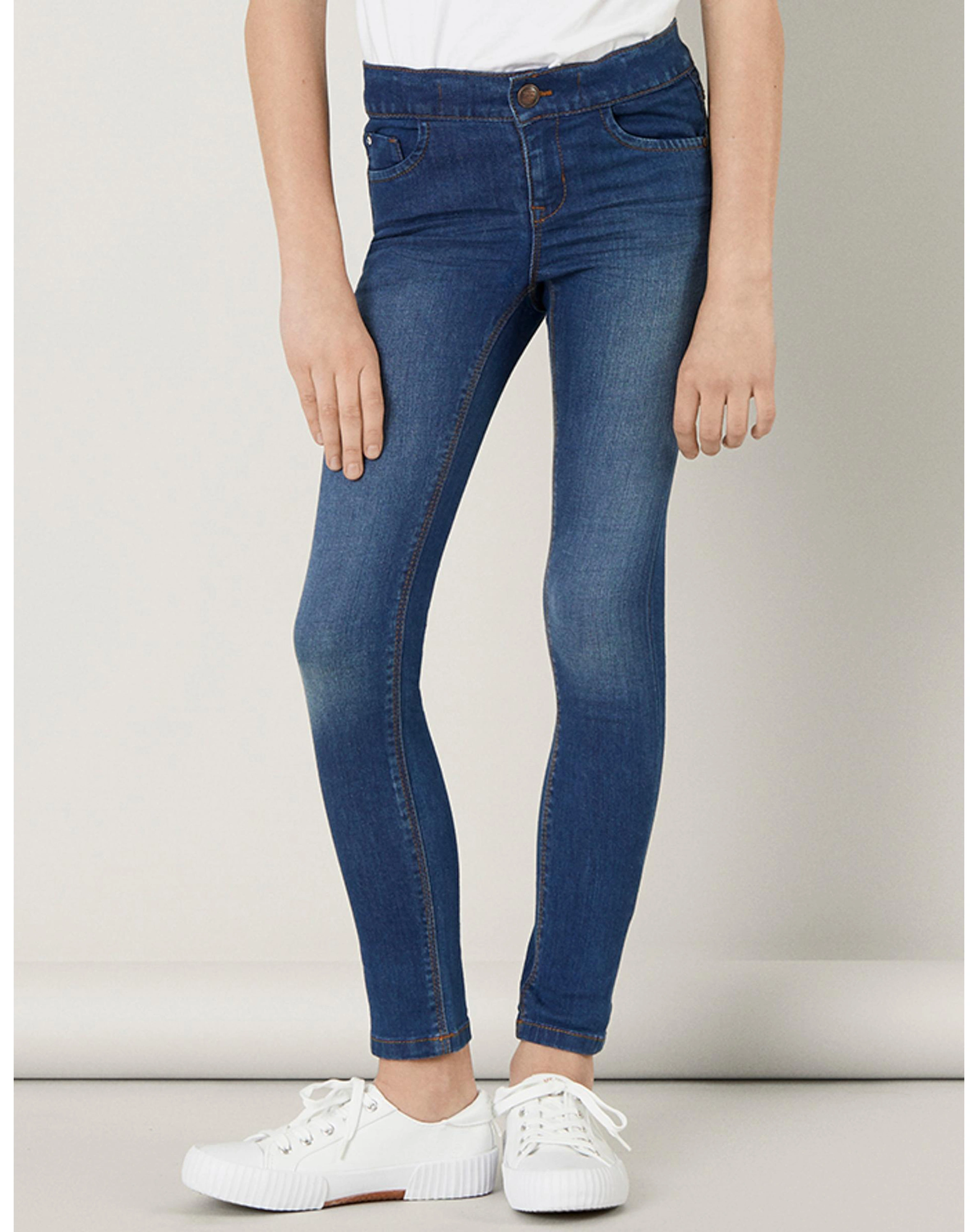 Jeanshose NKFPOLLY 1262-TA Skinny Fit in medium blue denim