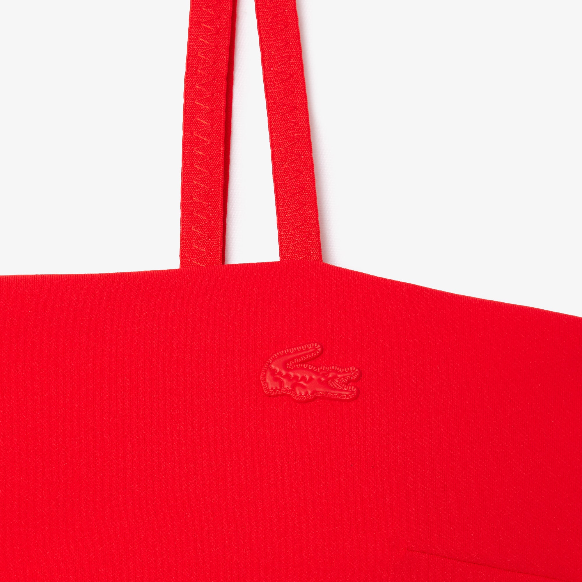 Funktioneller Bralette mit Aufdruck Sport-BHs & Leggings - Rot - Lacoste - Damen