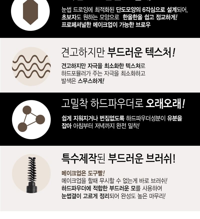MACQUEEN - My Strong Auto Eyebrow Hard Powder - 4 kleuren