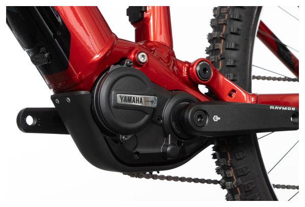 VTT Électrique Tout-Suspendu Raymon TrailRay 160E 10.0 Sram SX 12V 720 Wh 29'' Rouge
