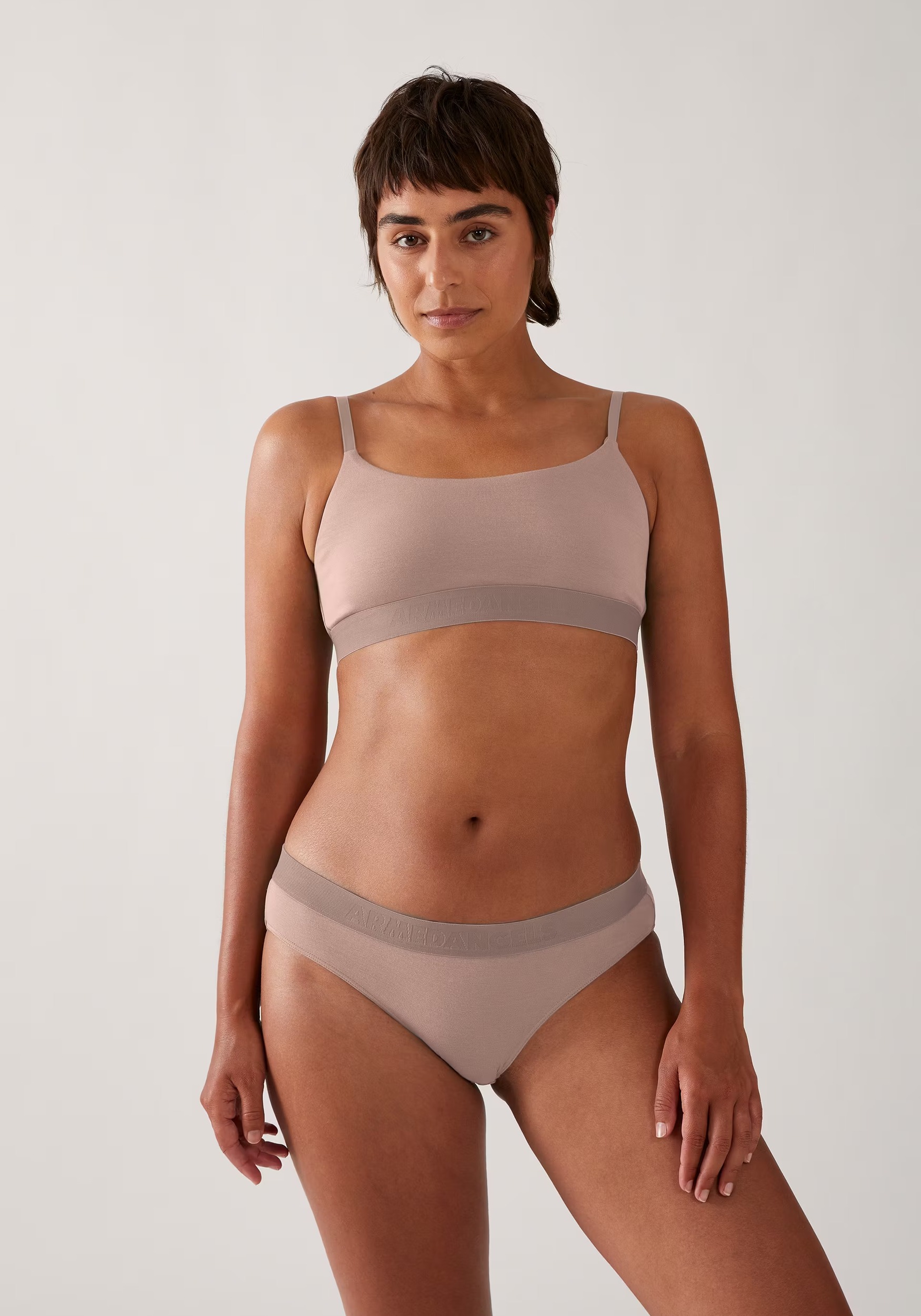 Armedangels Bralette Tovaa Grey Blush