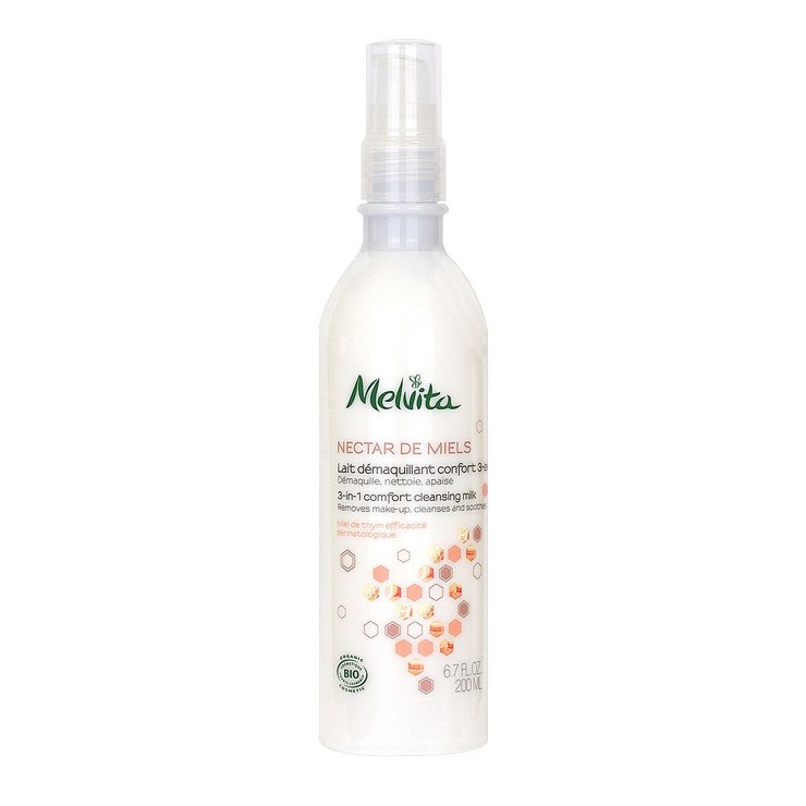 Nectar de miels lait démaquillant 3 en 1 200ml
