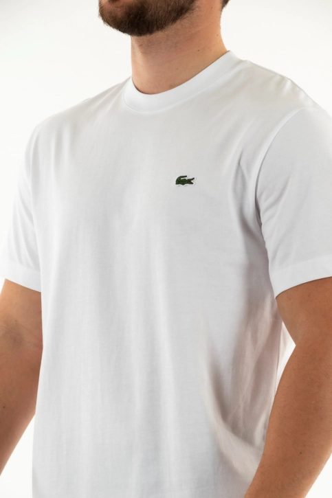 Tee shirt lacoste th7318 001 blanc