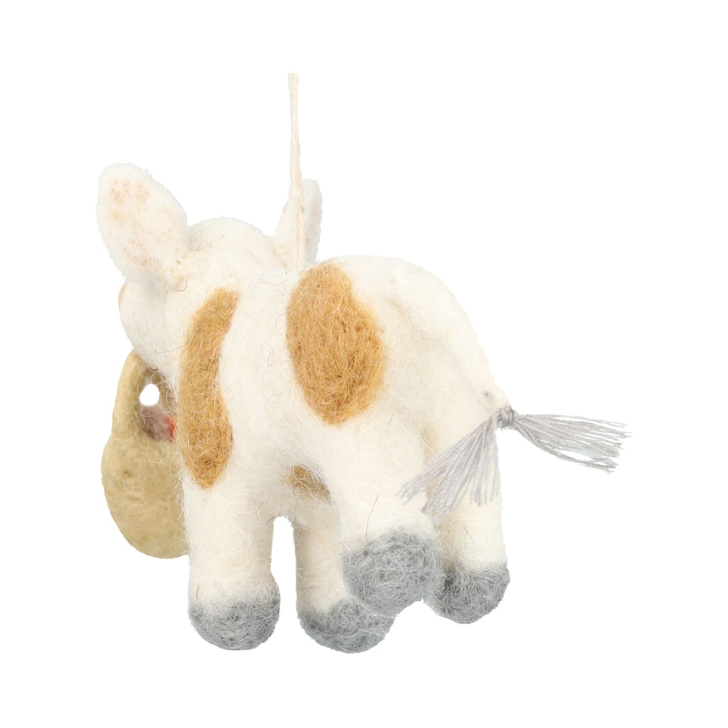Hanger, vilt, kalfje met een eiermandje