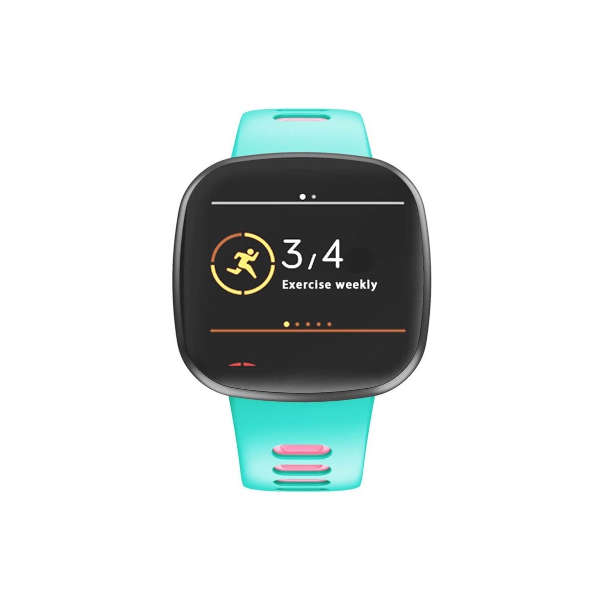 Twin Sport armbånd Fitbit Sense - Mynte/rosa