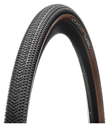 Pneu Gravel Hutchinson Touareg 650 mm Tubeless Ready Souple Reinforced  Bi-Gomme Flancs Beiges Tan
