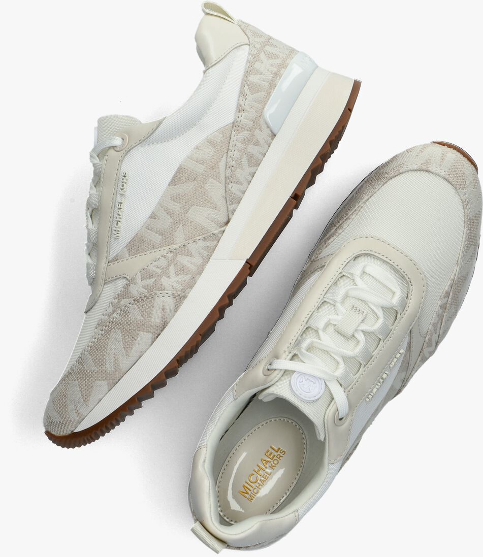 MICHAEL KORS witte michael kors lage sneakers allie stride trainer