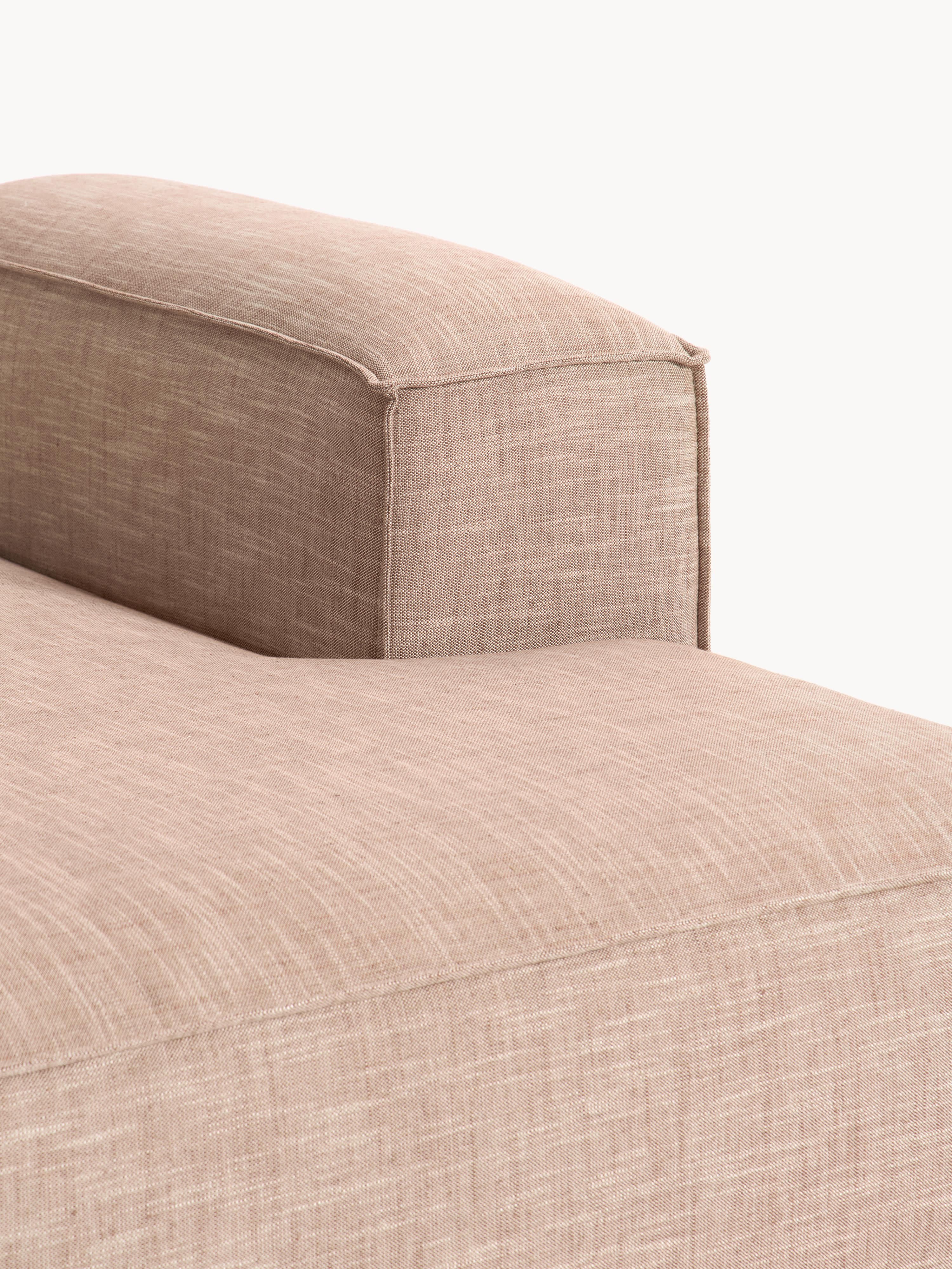 Chaise longue module Lennon van linnenmix