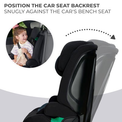 Kinderkraft SAFETY-FIX 2 I-Size Bilstol, Black