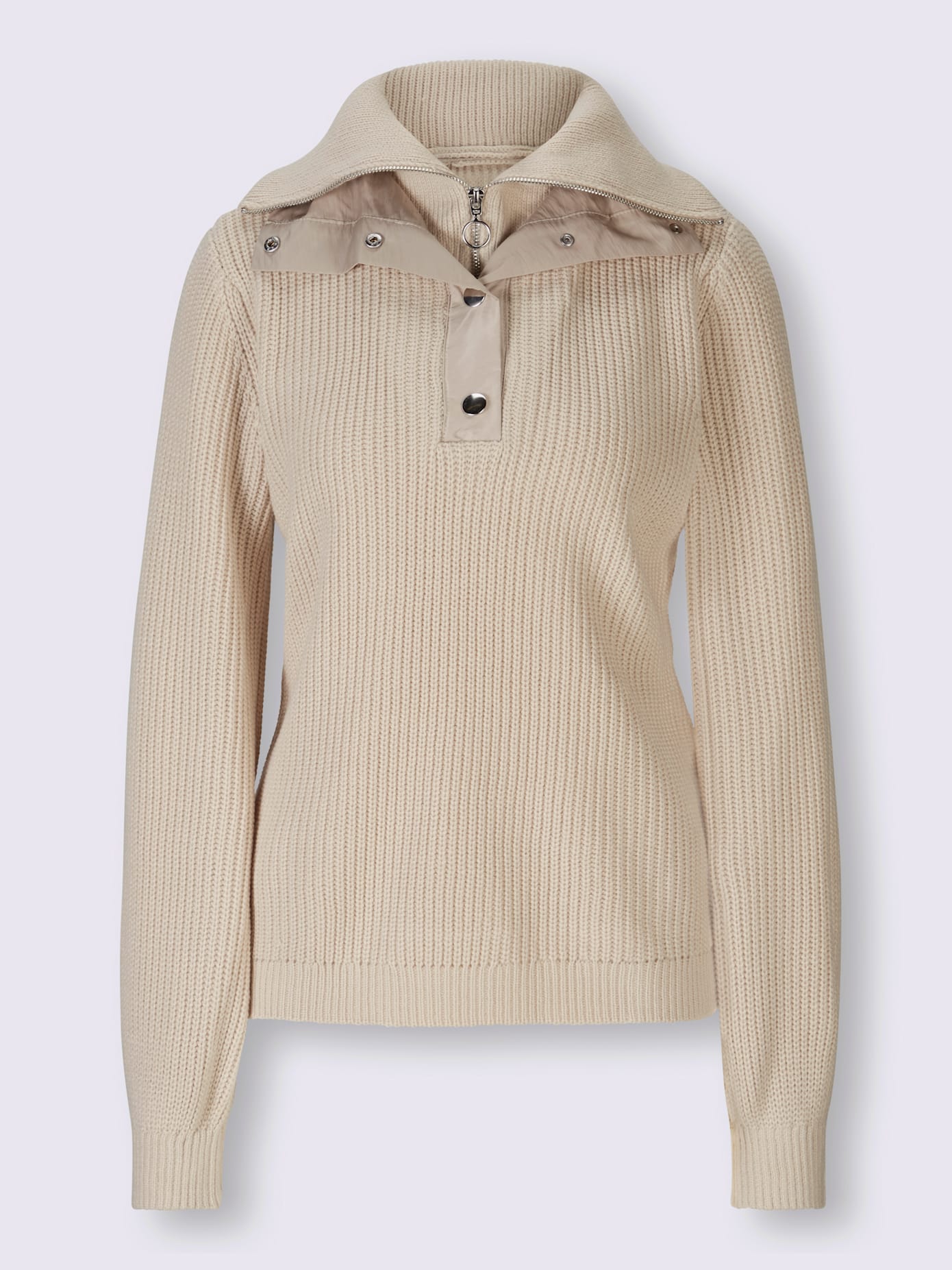 Pull aspect 2 en 1 tendance