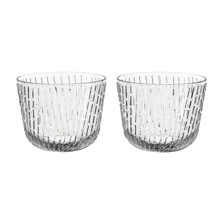 Marimekko - Syksy Glas, 200 ml, klar (2er-Set)