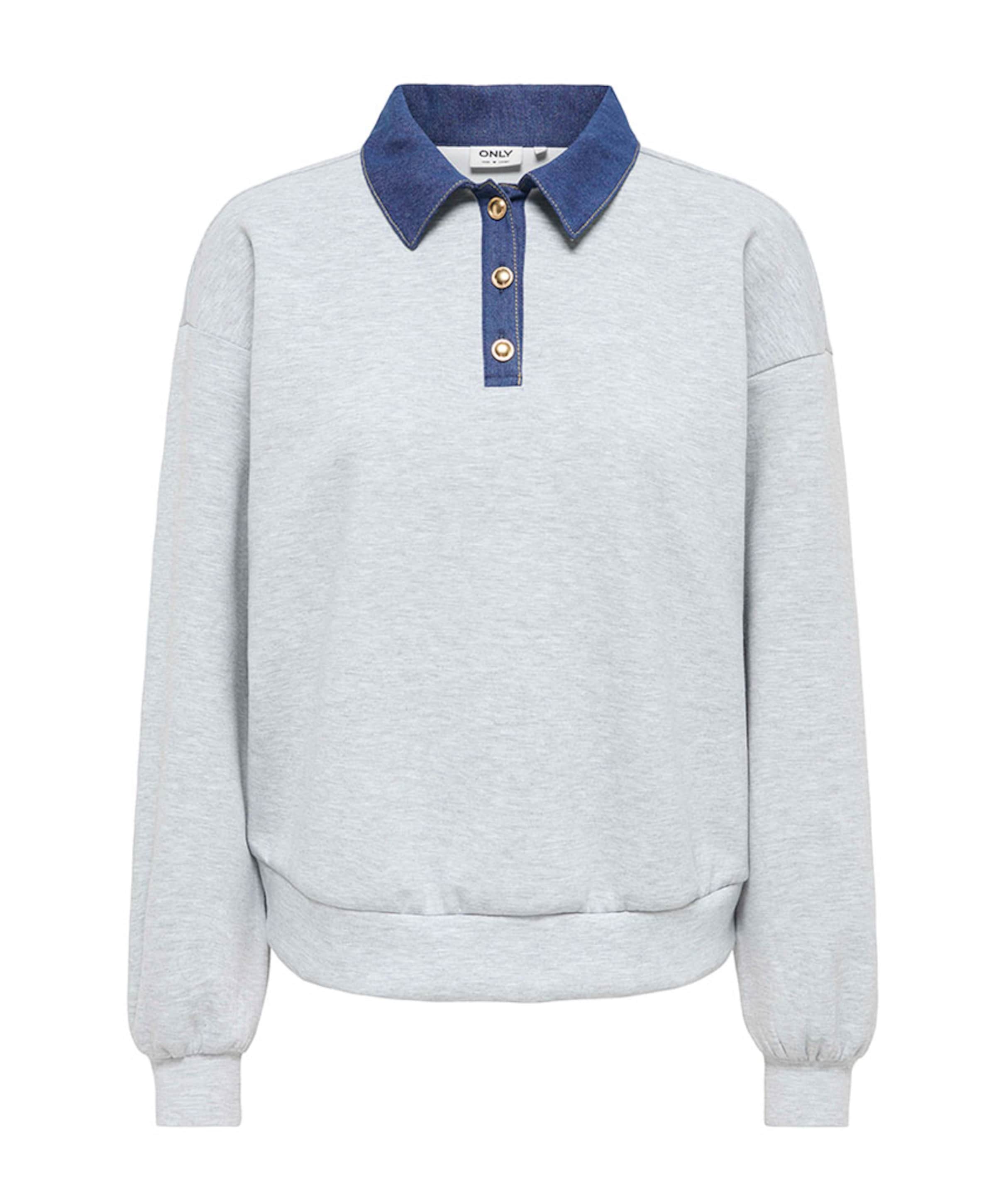 Only Dames sweater grijs