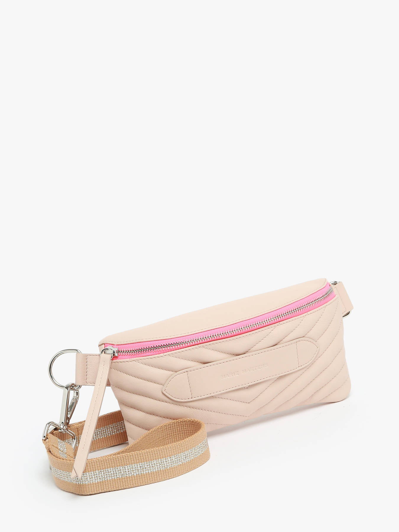 Sac ceinture Coachella matelass cuir MARIE MARTENS