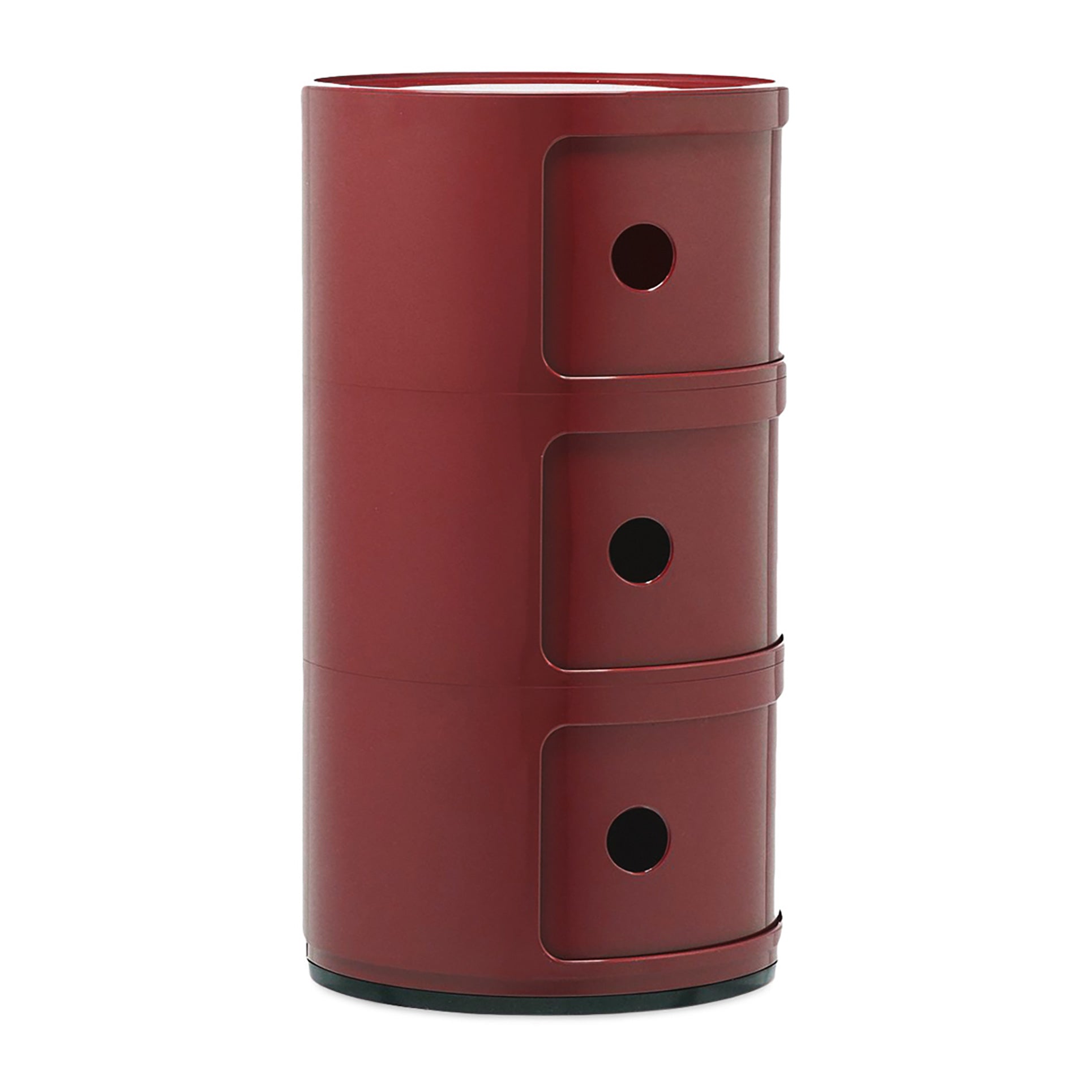 Kartell Componibili Kast Ã 32 cm - 3 Modules - Bordeaux