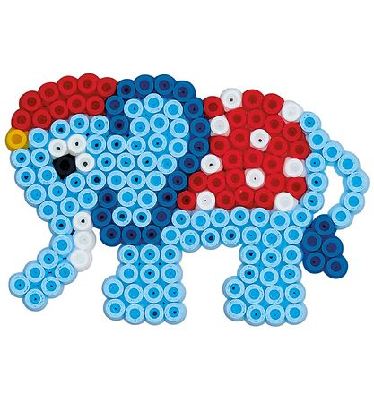 Hama Midi Perlen - 15.000 st. + 3 Platten - Mehrfarbig