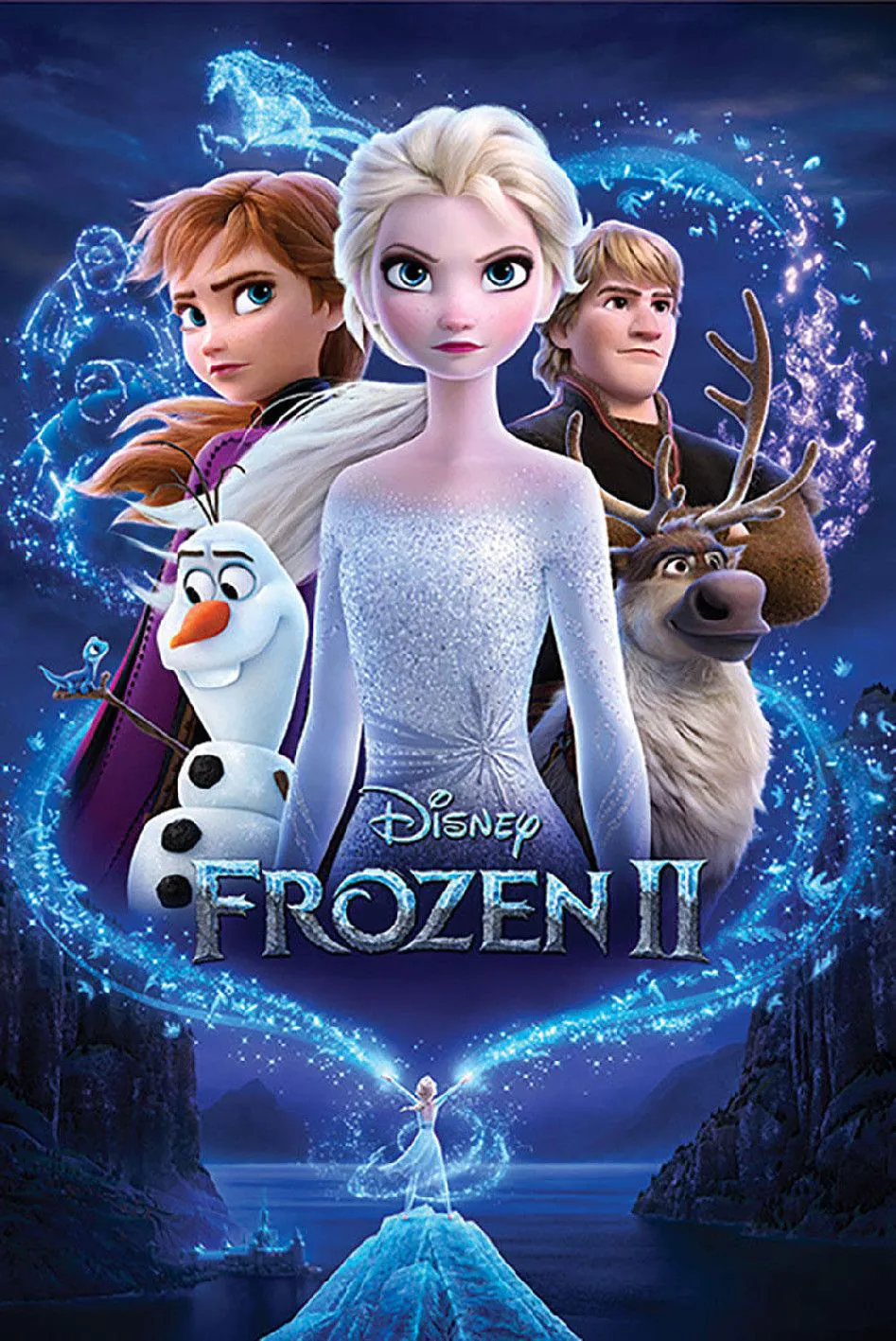 Poster Frozen 2 - magic, 61 x 91 cm