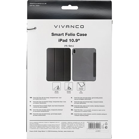 Vivanco Folio Smart Case til Ipad 10,9