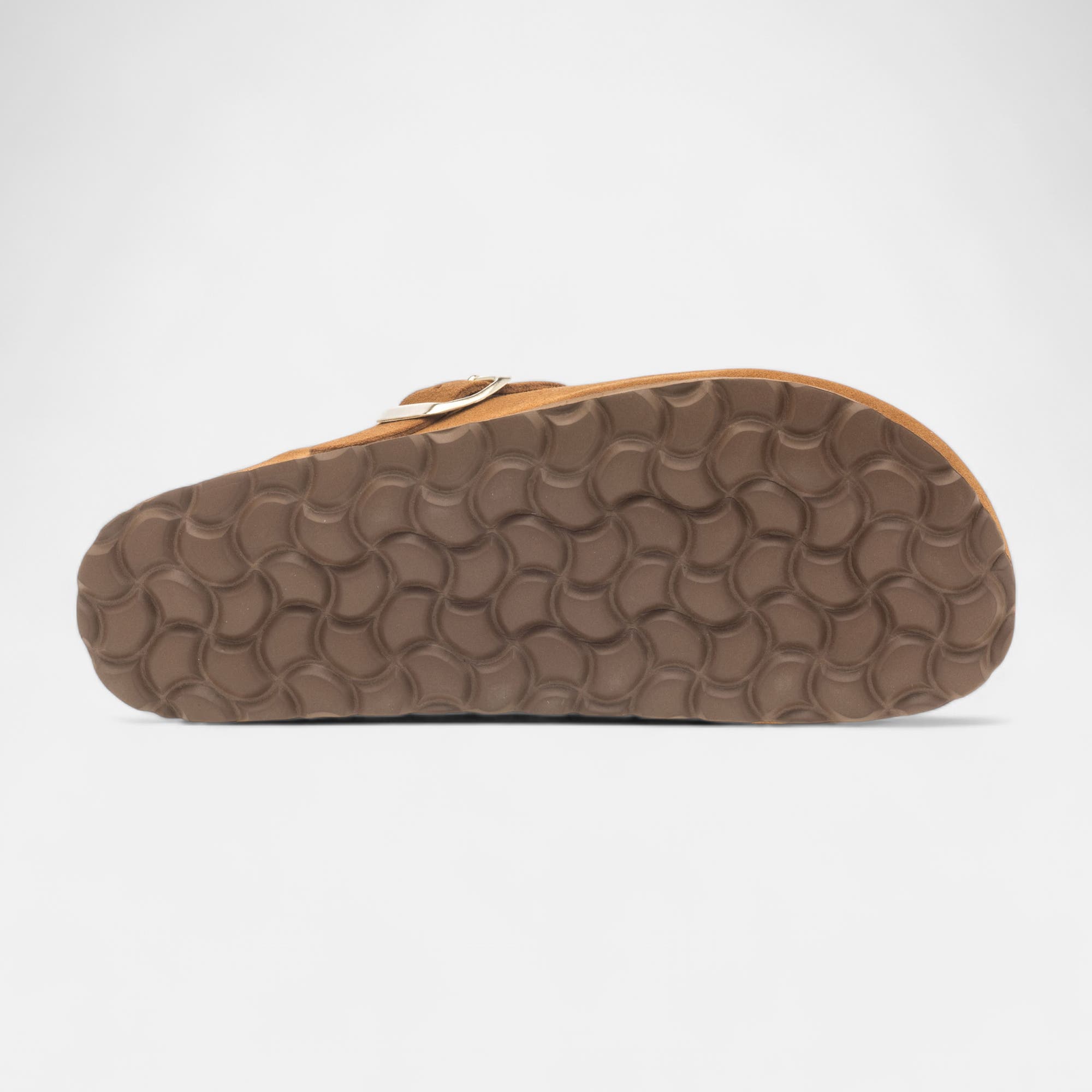 Mules Femme en cuir cognac