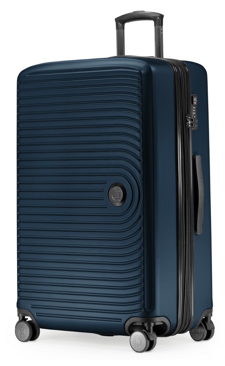 MITTE - Mala grande, rígida, fosca, com extensão XXL, homologada pela TSA, 77 cm, 127 litros