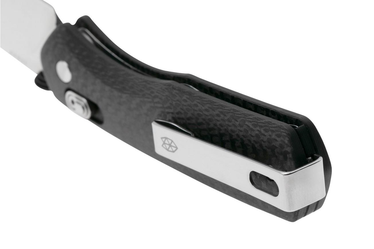 The James Brand The Carter KN108126-00 Black Carbon Fiber, zakmes