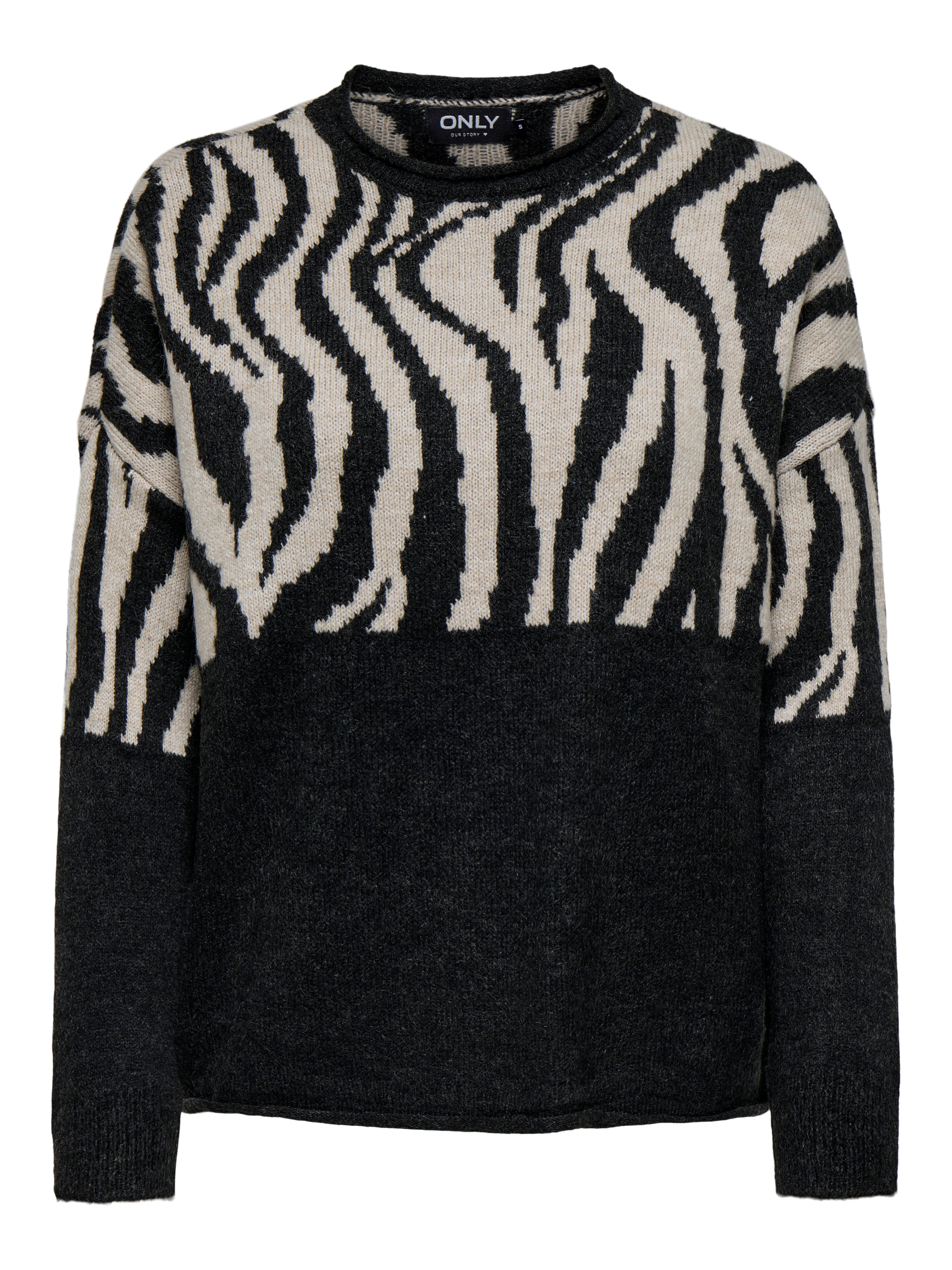 ONLJADE Strickpullover Pirate Black