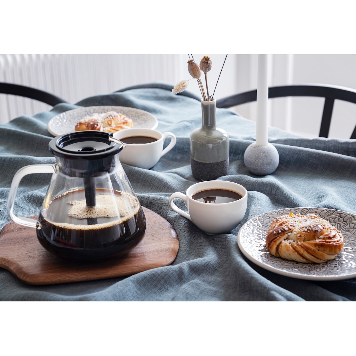 OBH Nordica Blooming Prime kaffetrakter 3000001216 (Misty green)
