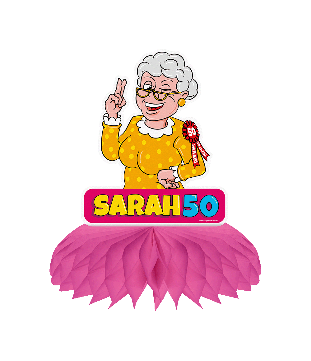 Sarah Tafeldecoratie