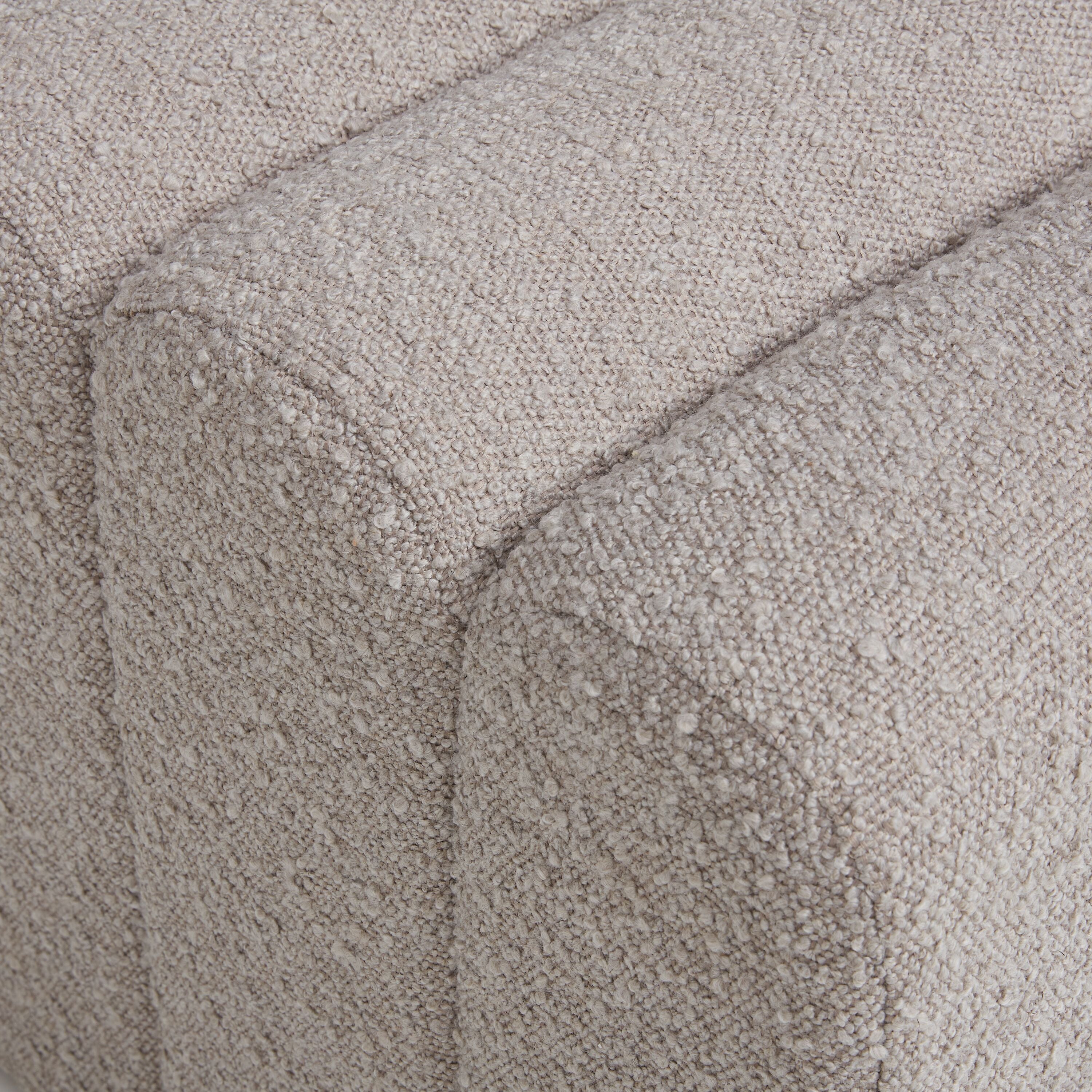 KUBEN Hocker - Sand / B: 55.0 cm x T: 55.0 cm x H: 43.0 cm