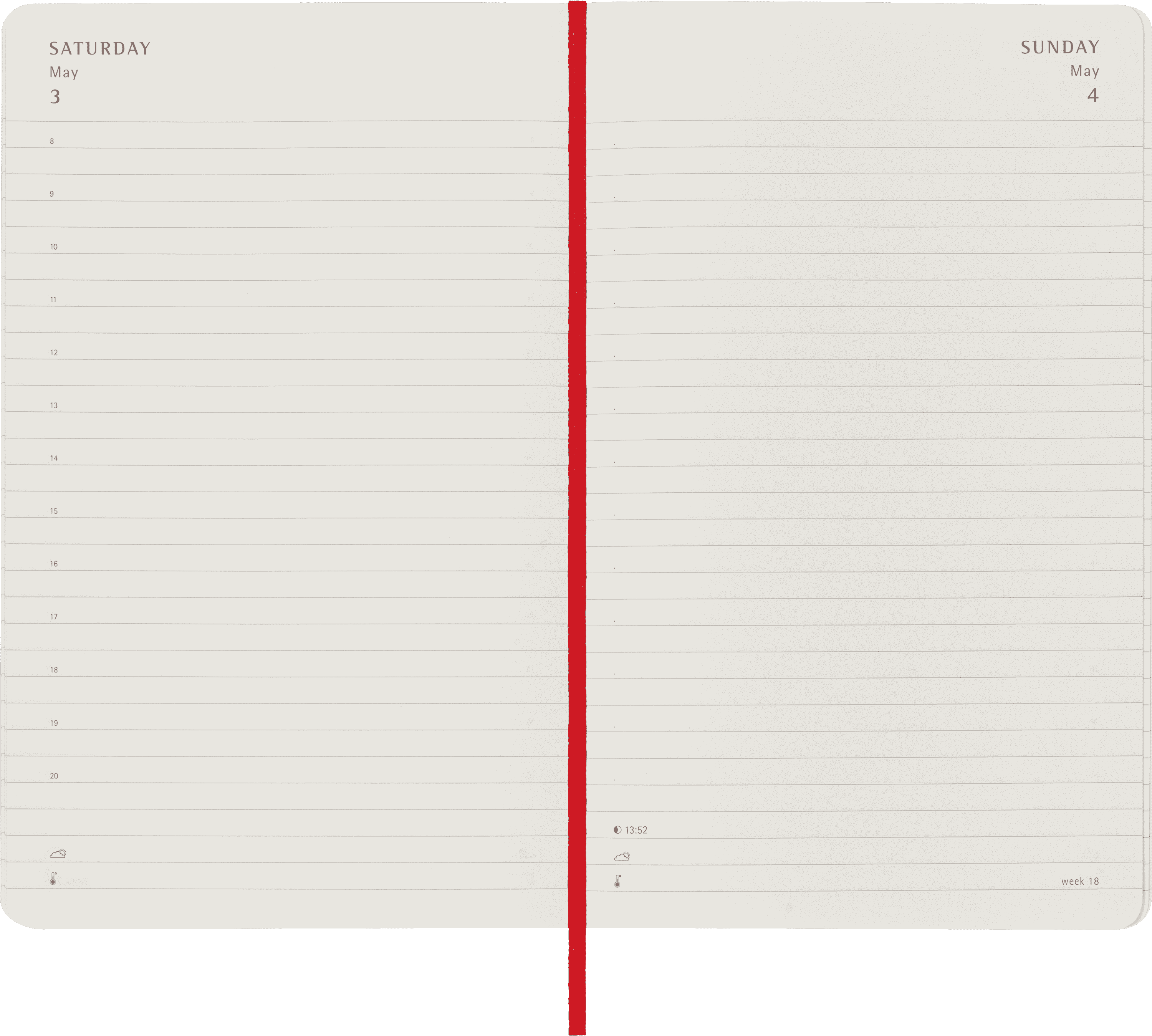 Classic Planner 2025 Large Daily, soft cover, 12 months