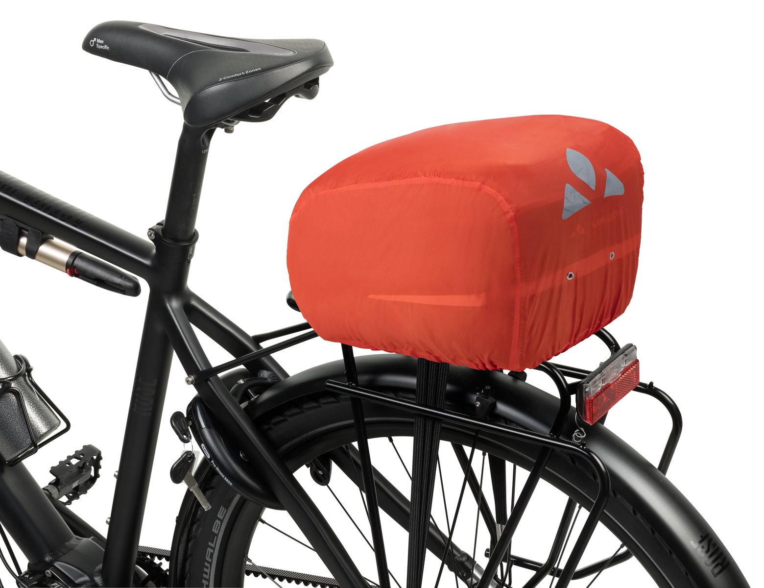 Vaude Silkroad Plus Cykeltaske til Bagagebærer Sort/Grå