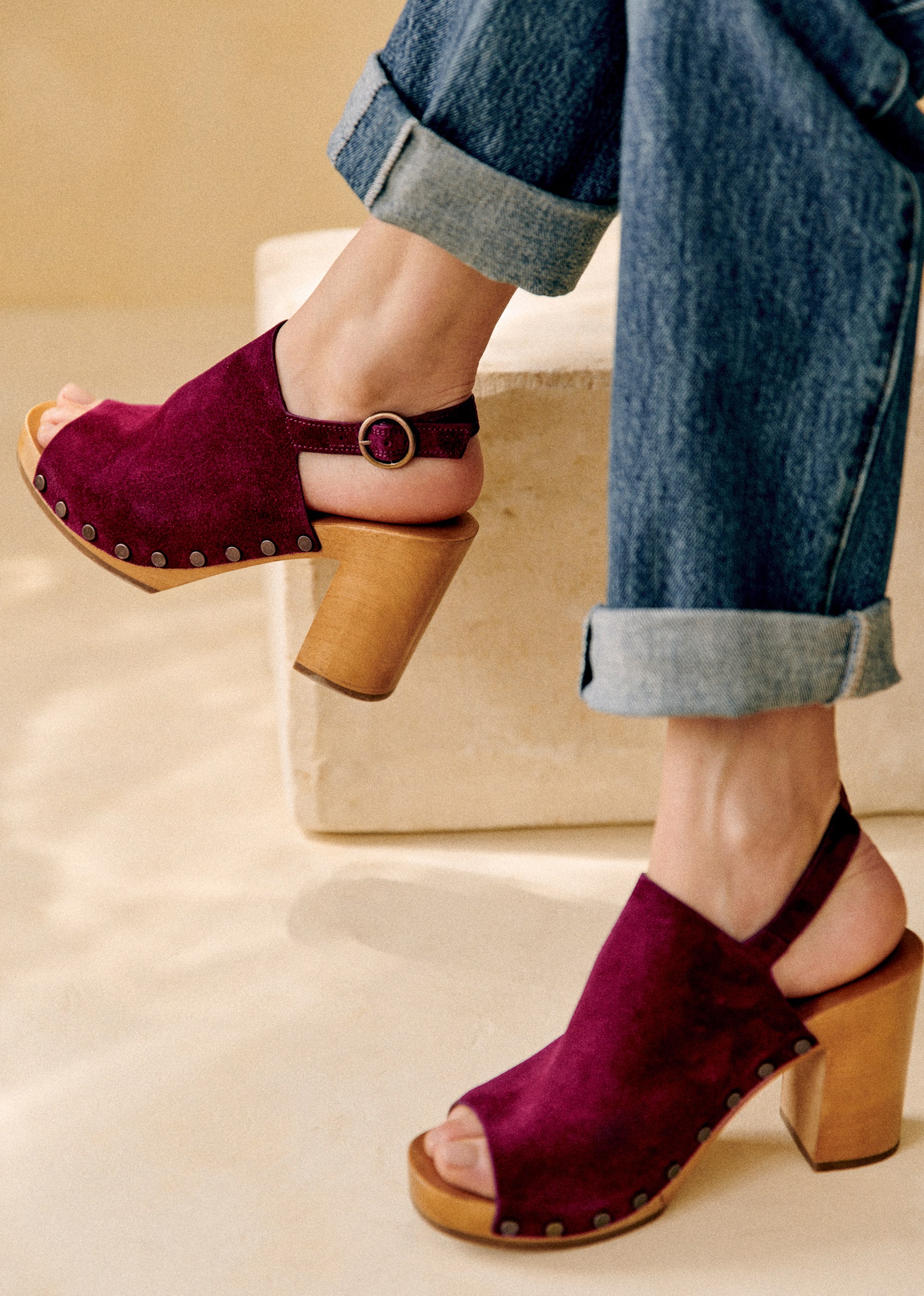 Sabots High Dakota - Cassis - SOULIERS/SOULIERS Sabots & Espadrilles 5906275