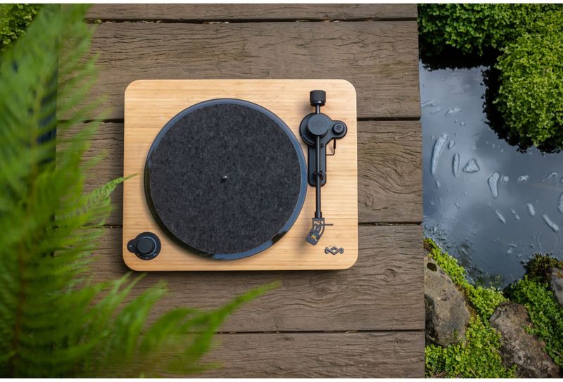 House of Marley - Stir It Up Lux - Platenspeler - Bamboe - Bluetooth - Duurzaam Gemaakt