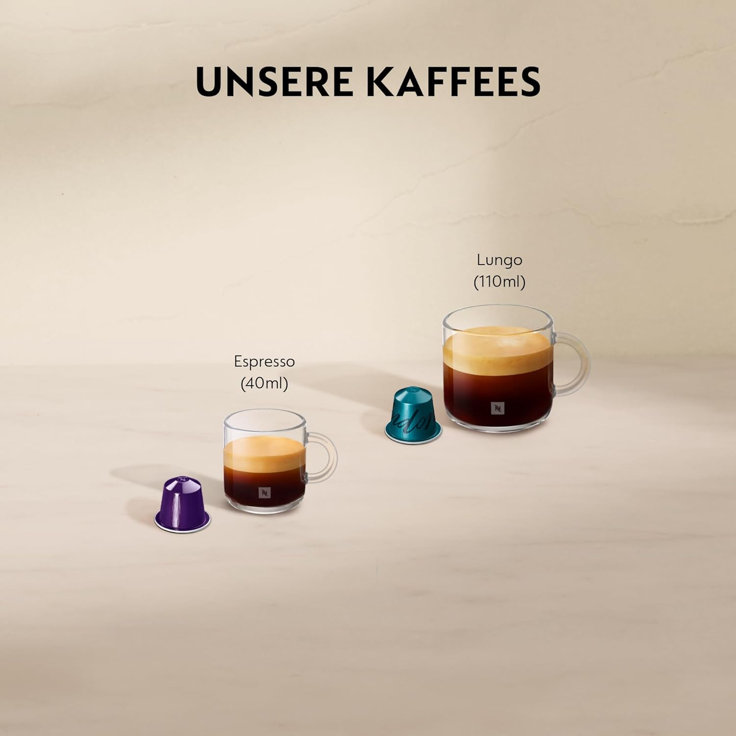 Nespresso Krups CitiZ Kaffeemaschine, freistehende Espressomaschine, automatische Abschaltung, 1 Liter Wassertank, 1260 Watt, silber, XN741B