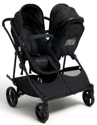 Beemoo Move Twin 2-in-1 Søskenvogn, Black