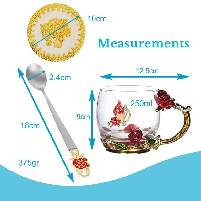 Sommerfuglekop Blomsterkop Kaffekop Tekop 330 m