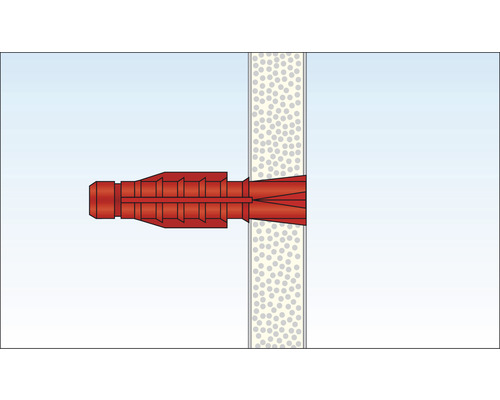 Universele deuvel Tox Tri 12/71 + schroef, 2 stuks per stuk