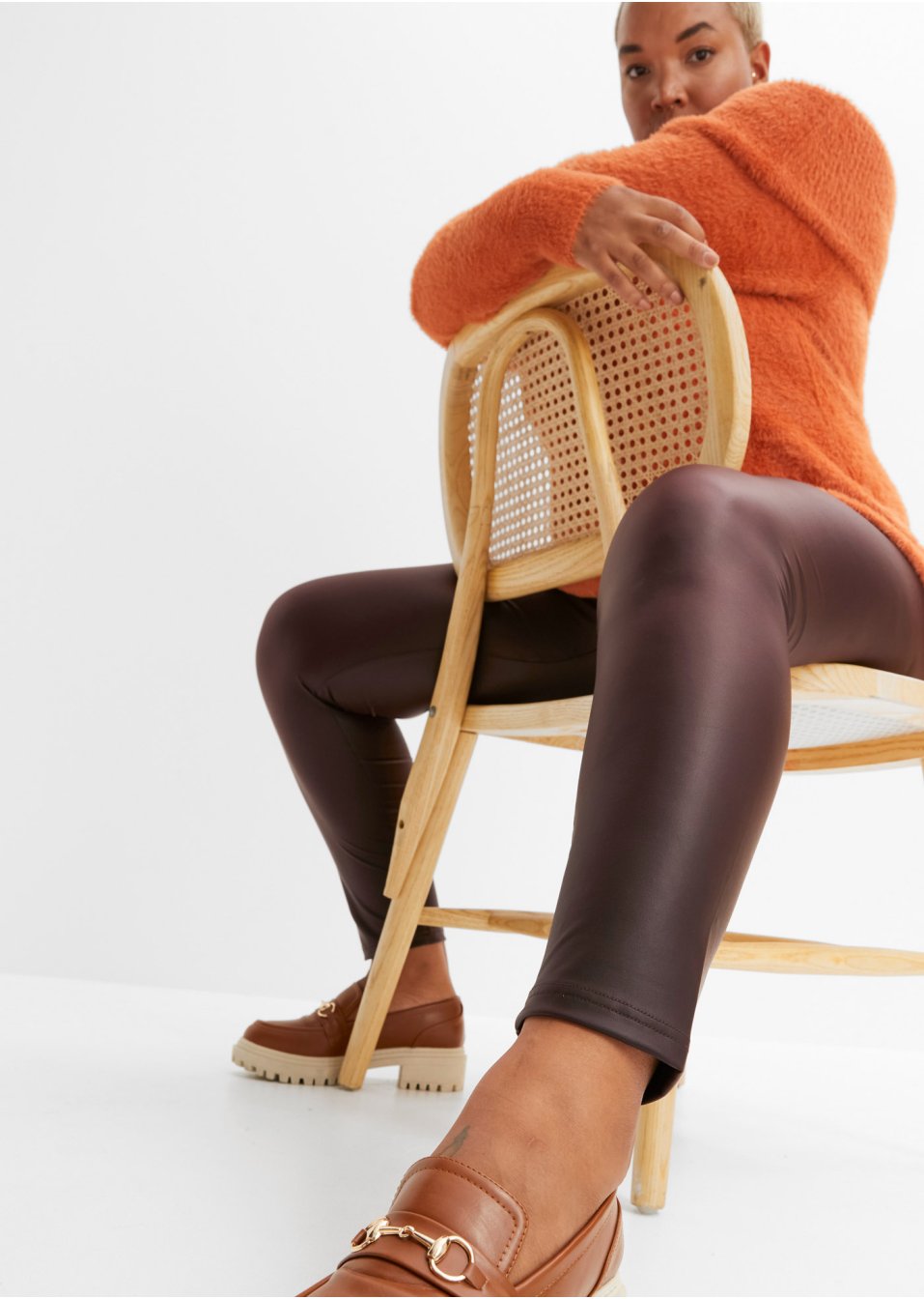 Legging enduit