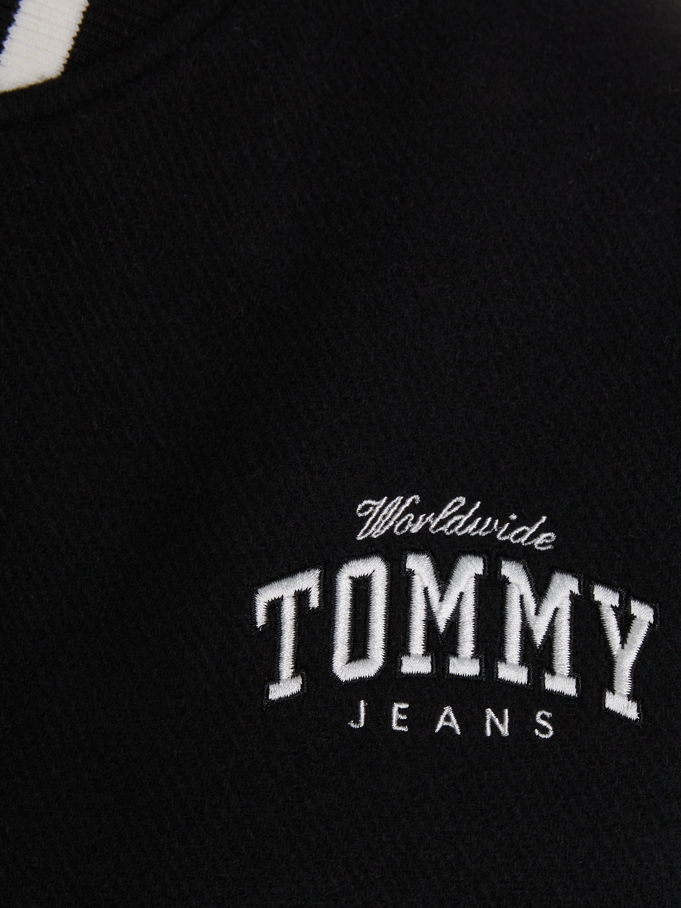Tommy Jeans Bomberjacke »TJW CRP WOOL VARSITY BOMBER« mit Logoschriftzug