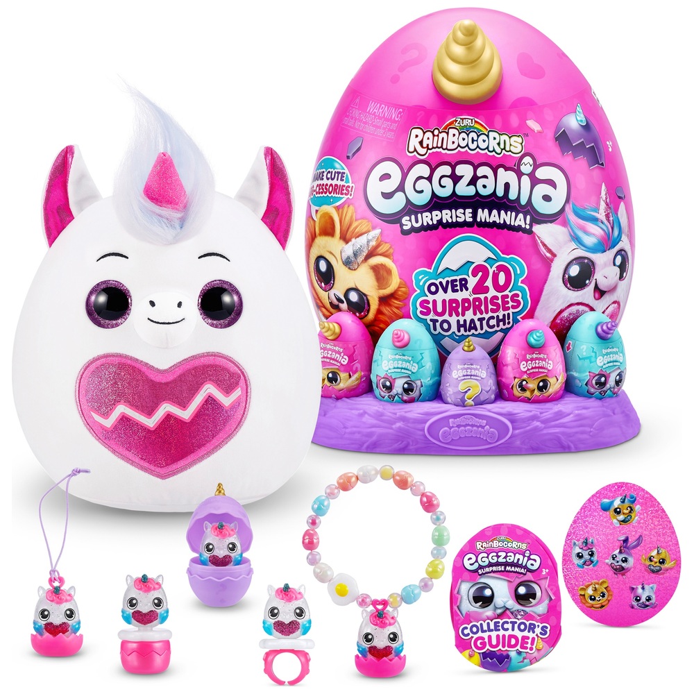 Rainbocorns Eggzania Serie 1 Überraschungs-Mania-Einhorn von ZURU