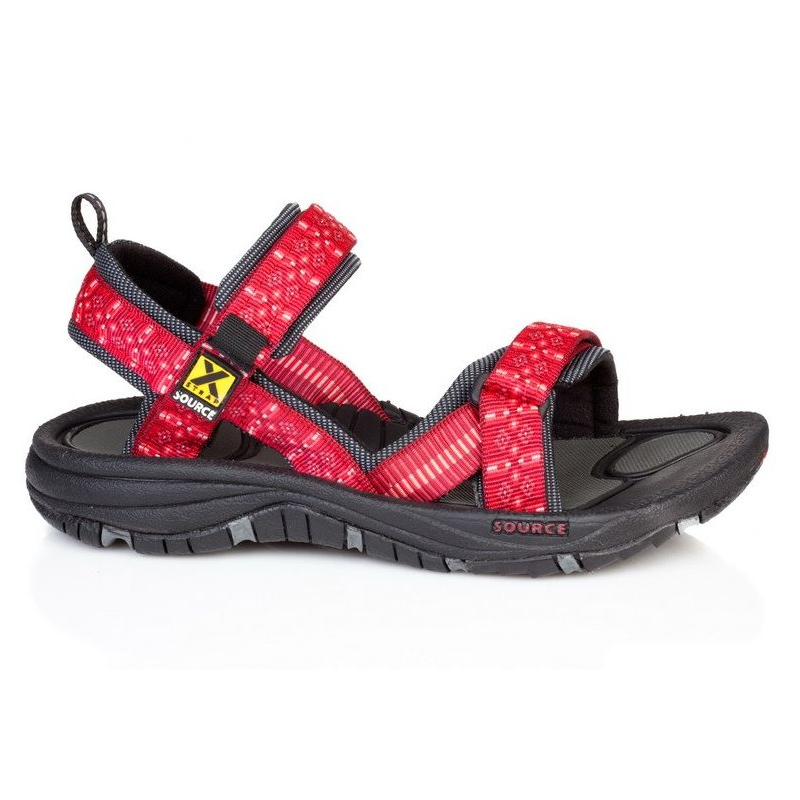 Source Gobi Tribal Red dames sandalen