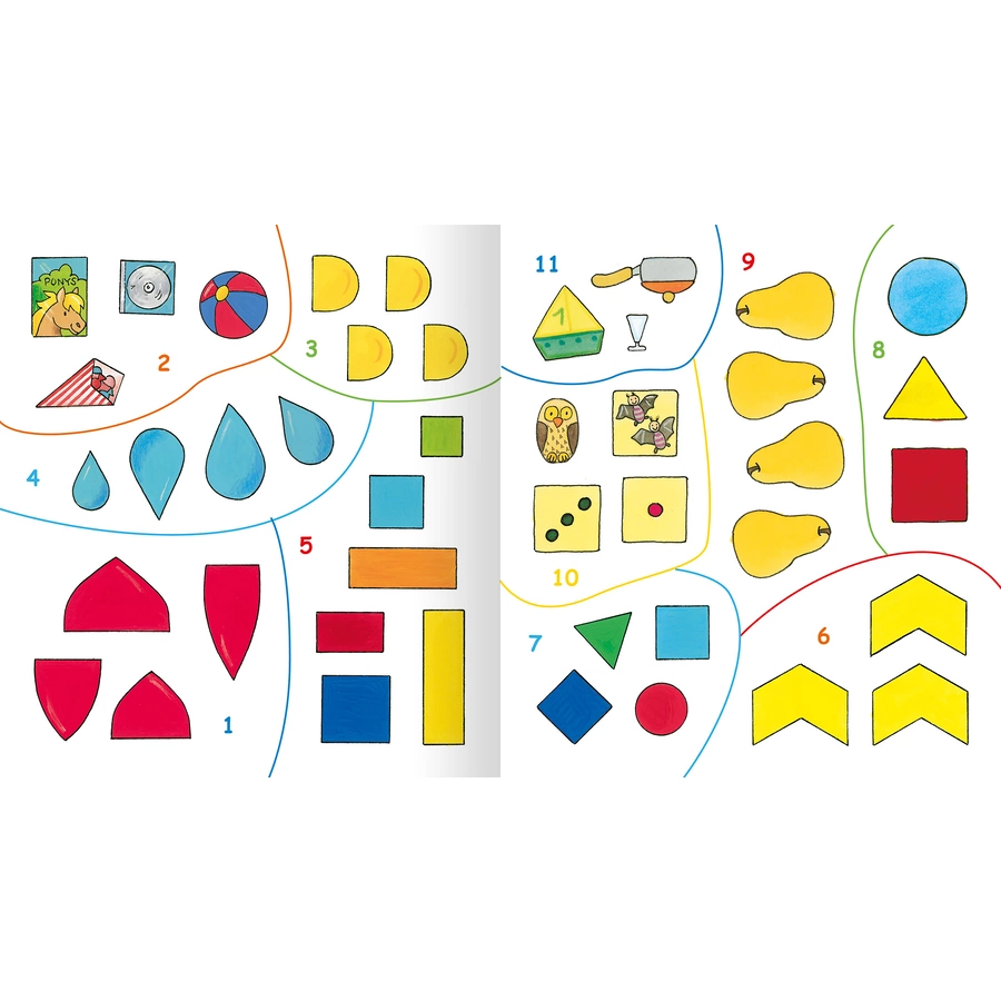 arsEdition Lernraupe Erstes Stickerheft - Logisches Denken