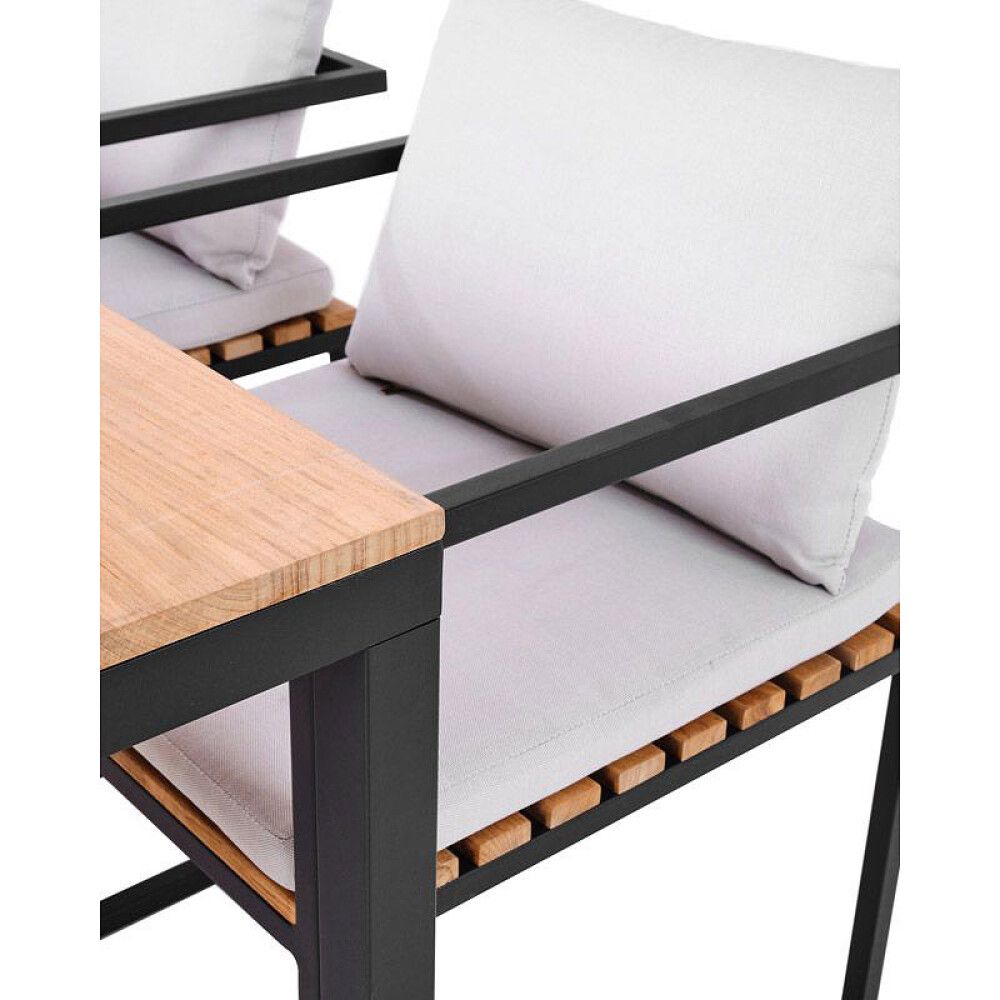 SPISEGRUPPE SENSUM EKSJÖ BOARD + 6 STOLER EKSJÖ TEAK
