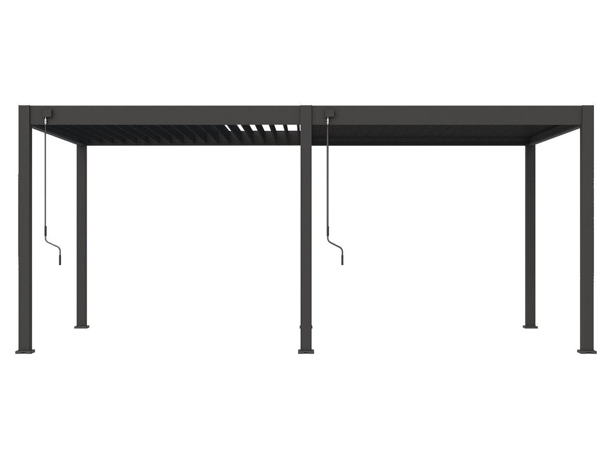 Novum ORION 360 x 530 terrasoverkapping - Antracite