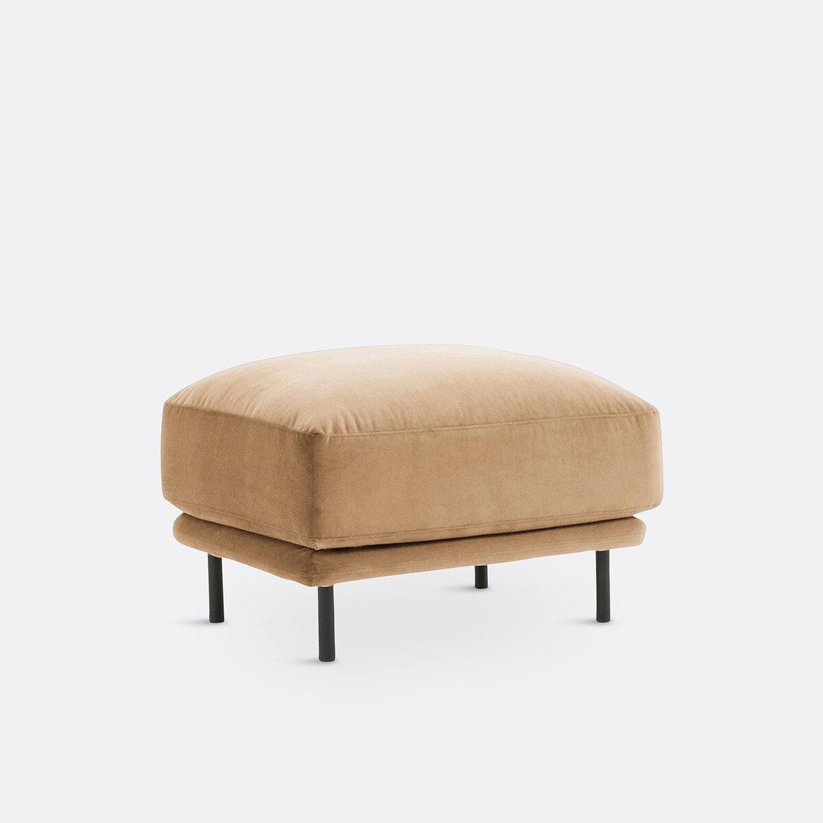 LA REDOUTE INTERIEURS<br>Puff de veludo Victor