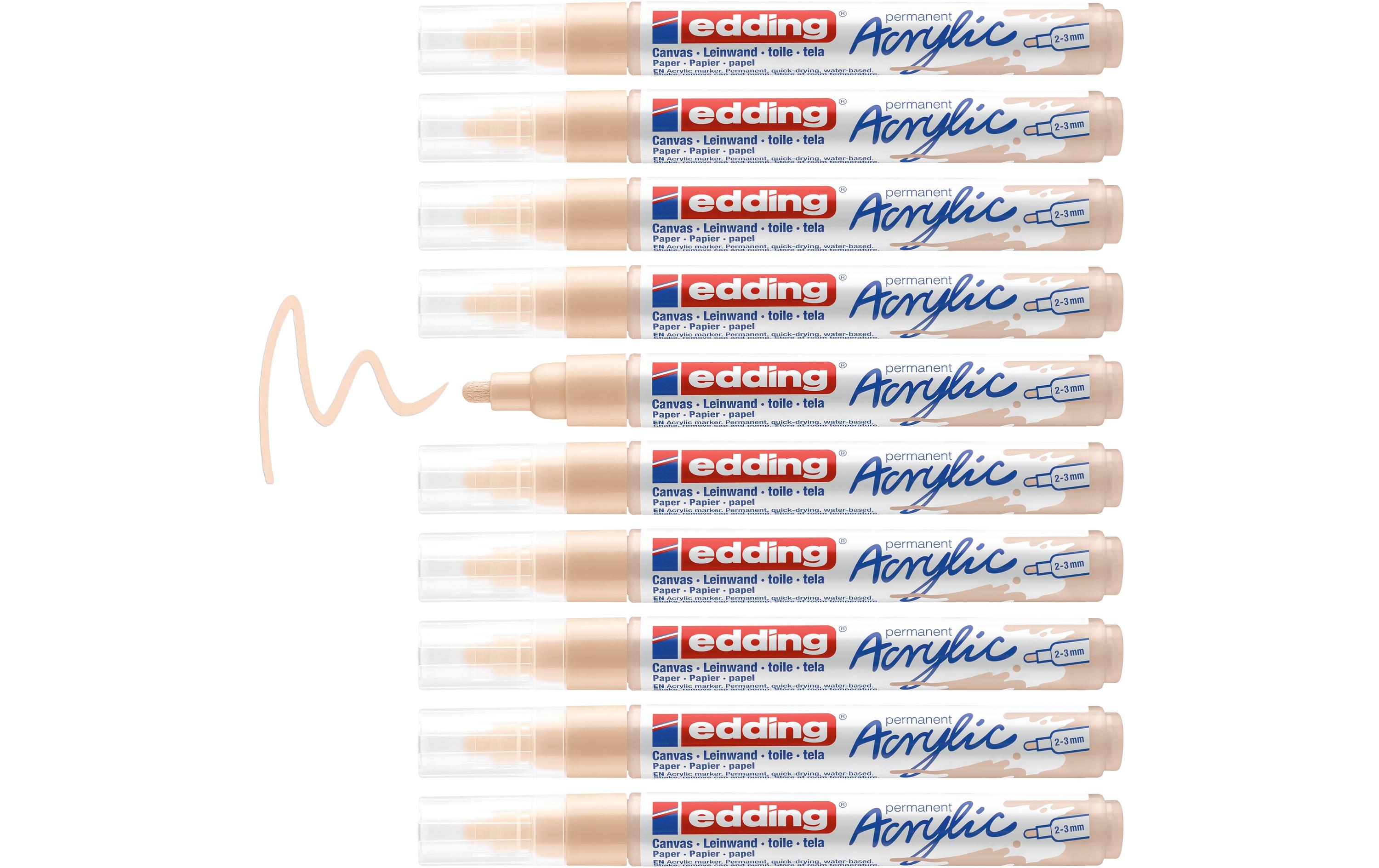 Acrylmarker 5100 Medium, WarmbeigeSchnelltrocknende Acrylstifte