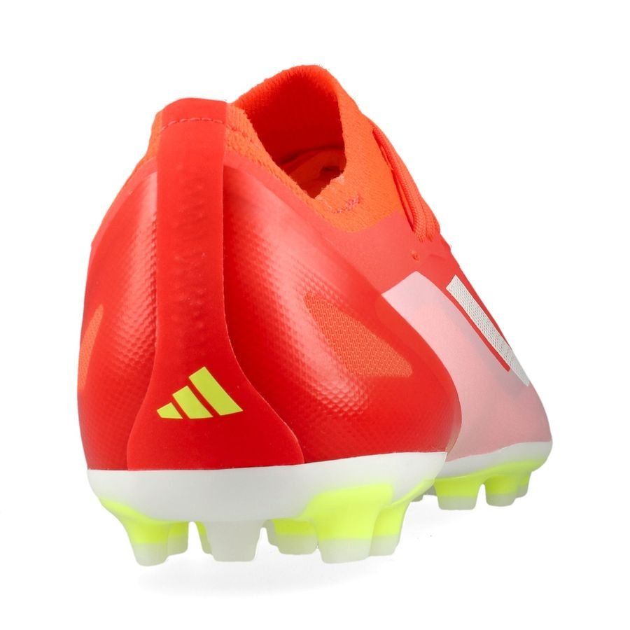 adidas X Crazyfast Elite 2G/3G AG Energy Citrus - Rouge/Blanc/Jaune