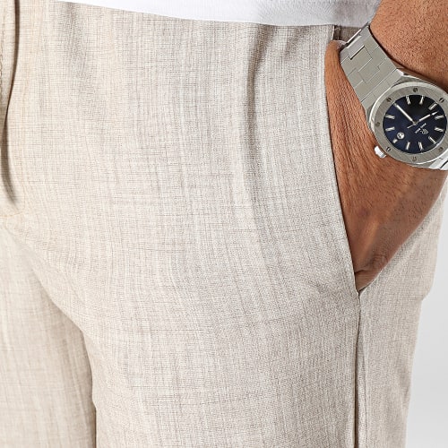 Pantalon Jogger Beige Chiné