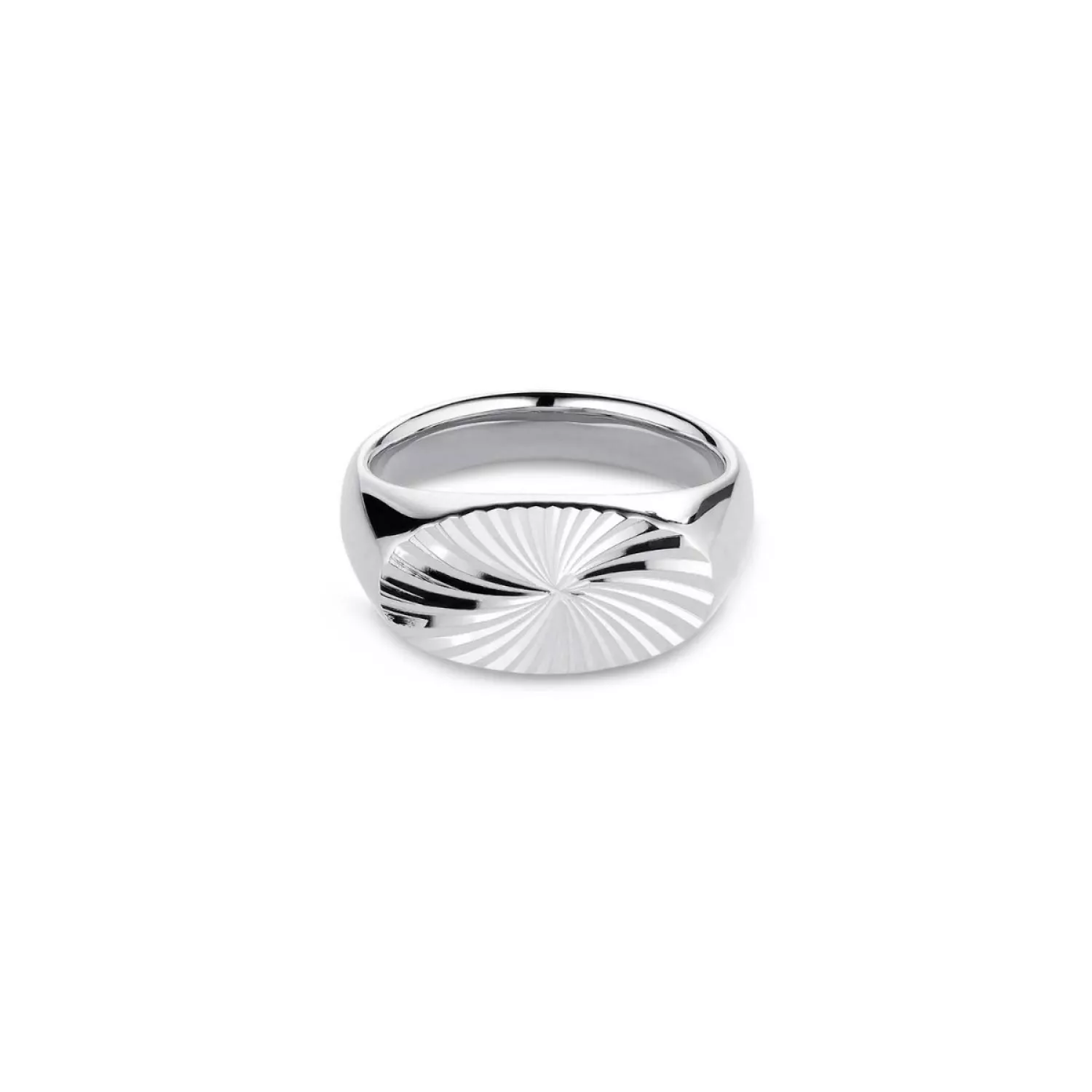 Jane Kønig Reflection Signet Ring Sølv RSR01-S-AW2000_50