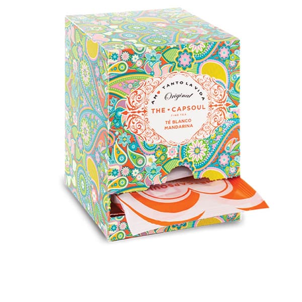 THE CAPSOUL ENSOBRATED PYRAMIDS white tea mandarin 15 u
