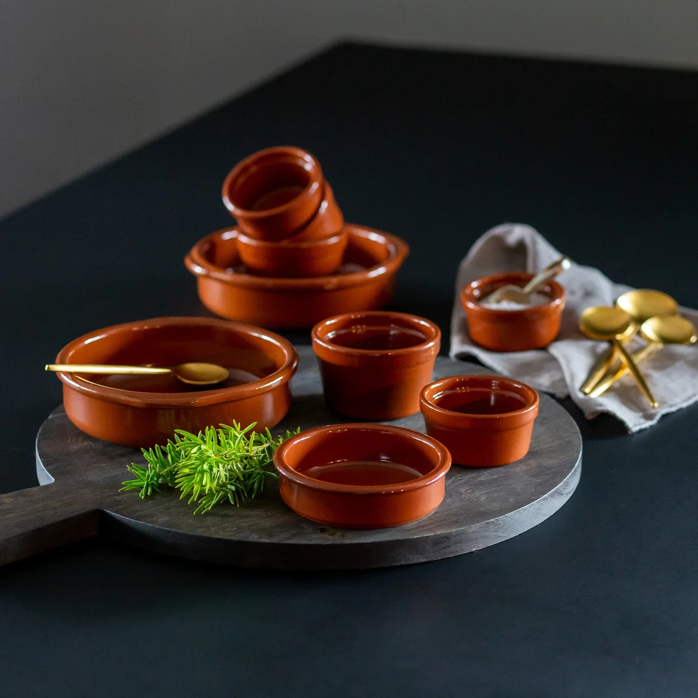 Tapasskål Terrakotta Ø17 cm